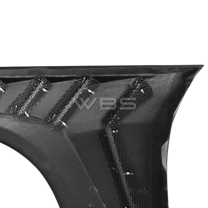 BMW E9X M3 OEM REPLACEMENT GTR-STYLE FENDERS GENUINE CARBON FIBER
