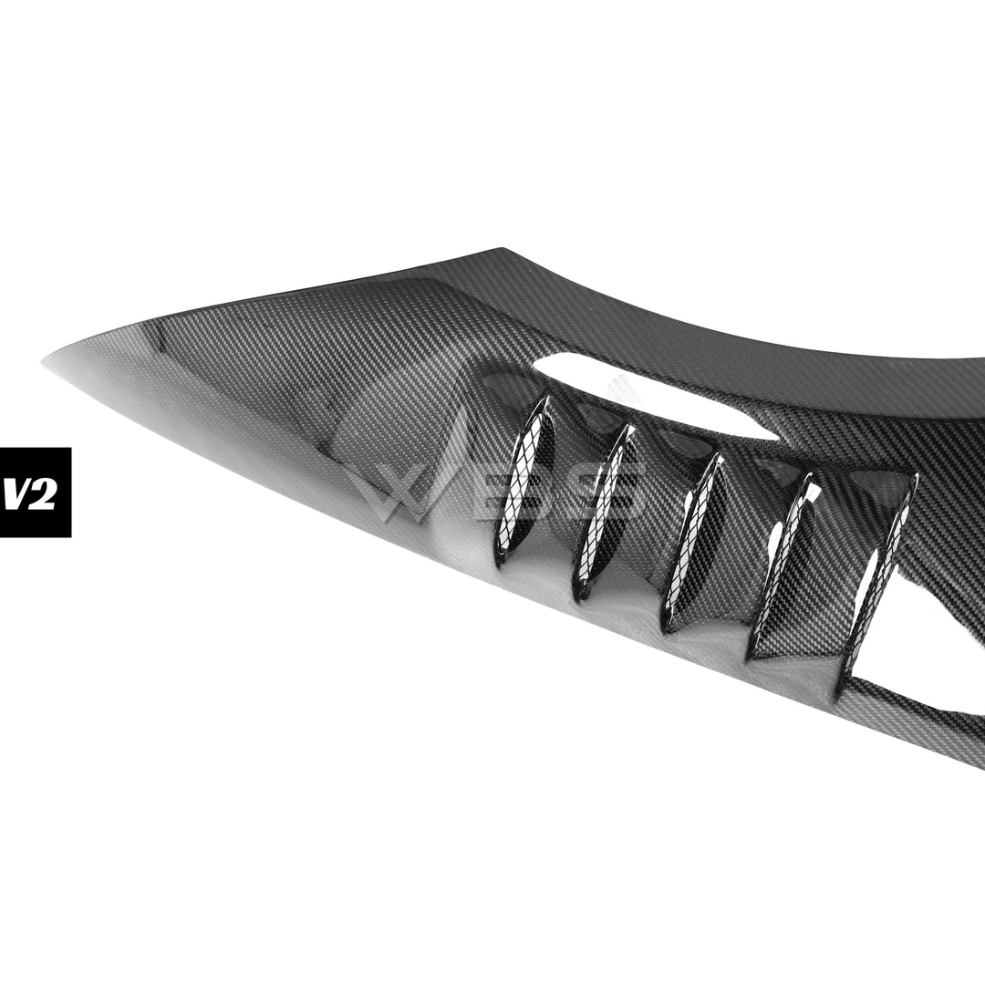 BMW E9X M3 OEM REPLACEMENT GTR-STYLE FENDERS GENUINE CARBON FIBER