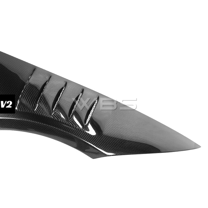 BMW E9X M3 OEM REPLACEMENT GTR-STYLE FENDERS GENUINE CARBON FIBER