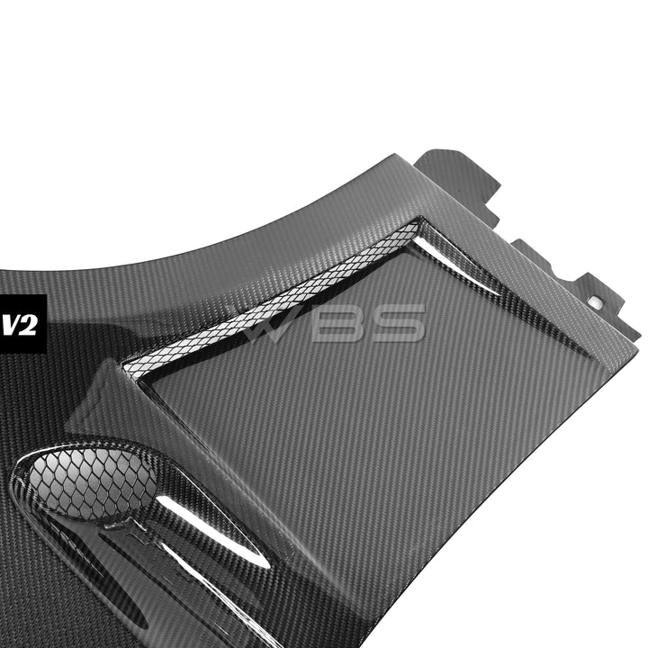 BMW E9X M3 OEM REPLACEMENT GTR-STYLE FENDERS GENUINE CARBON FIBER