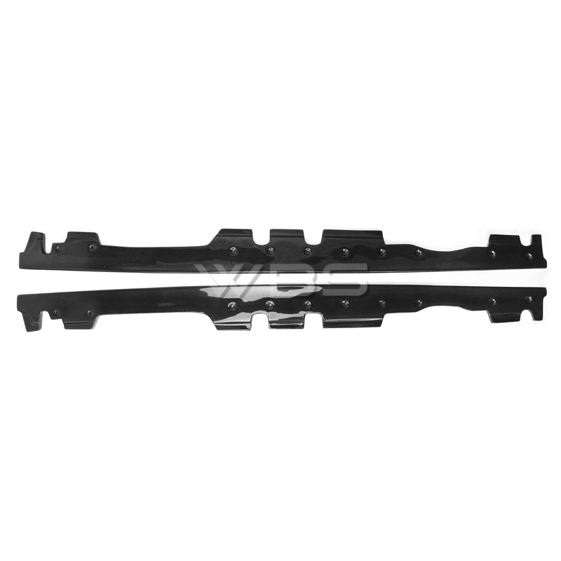 BMW E9X M3 SIDE SKIRTS GT STYLE GENUINE CARBON FIBER