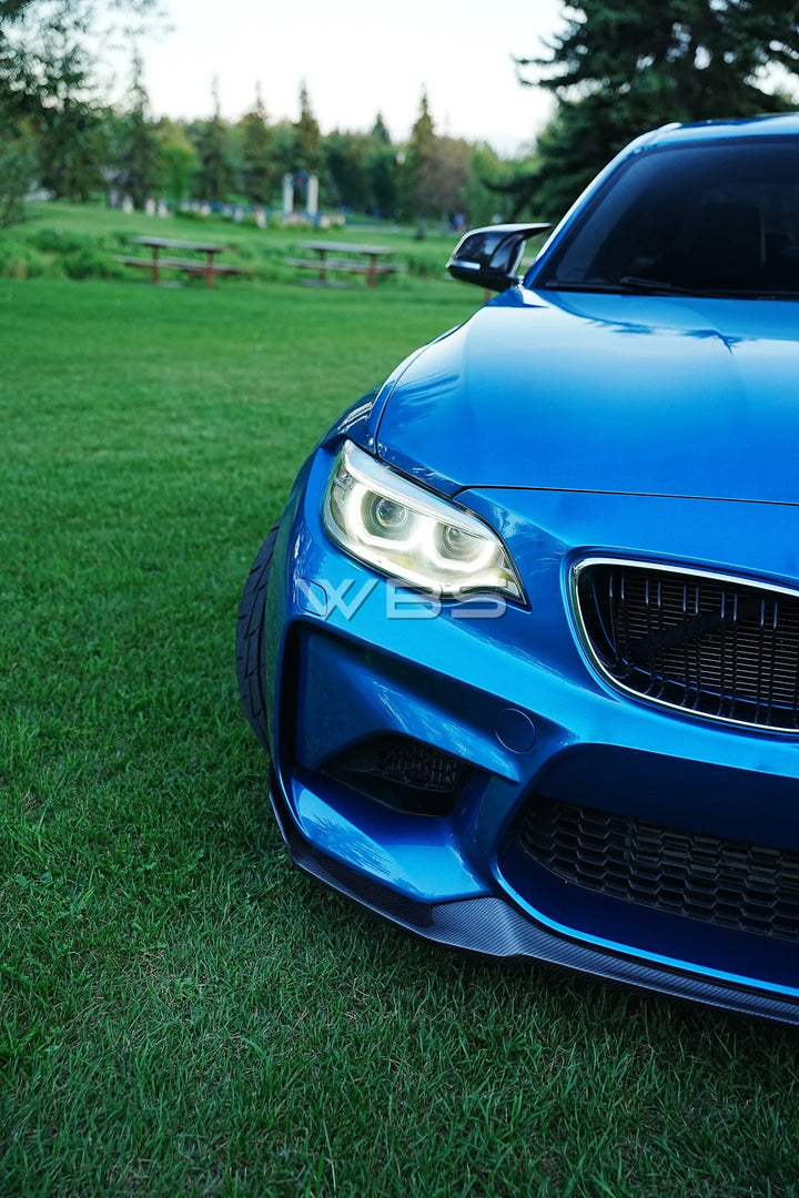BMW F87 CS-STYLE FRONT LIP GENUINE CARBON FIBER  M2/ M2 COMPETITIONS