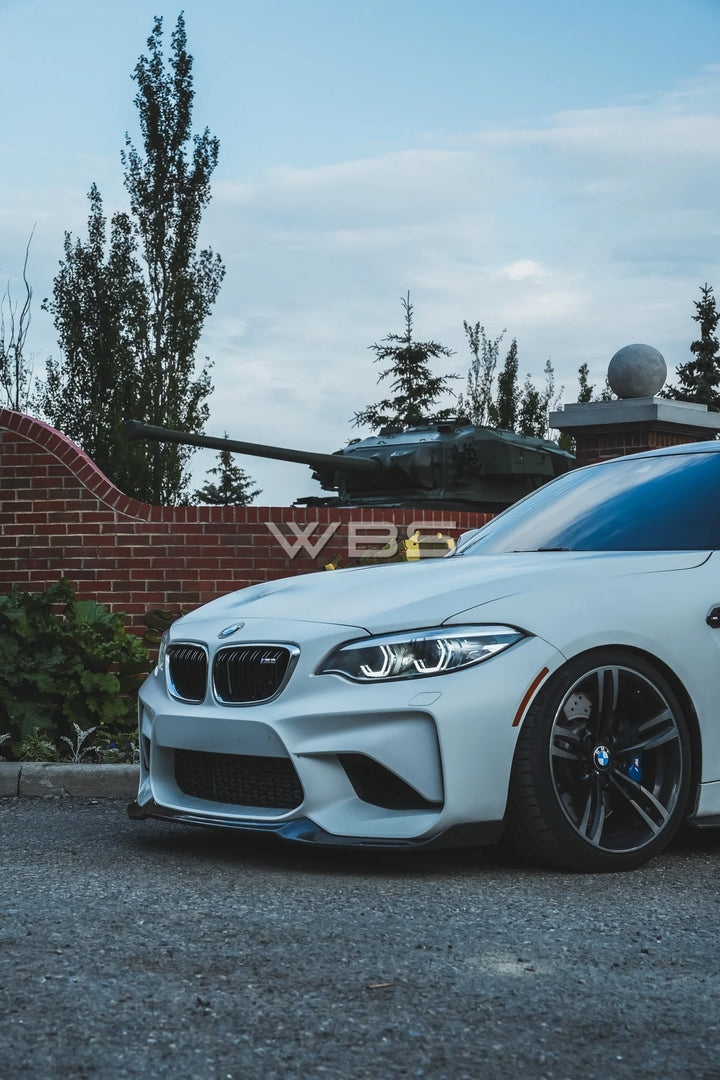 BMW F87 CS-STYLE FRONT LIP GENUINE CARBON FIBER  M2/ M2 COMPETITIONS