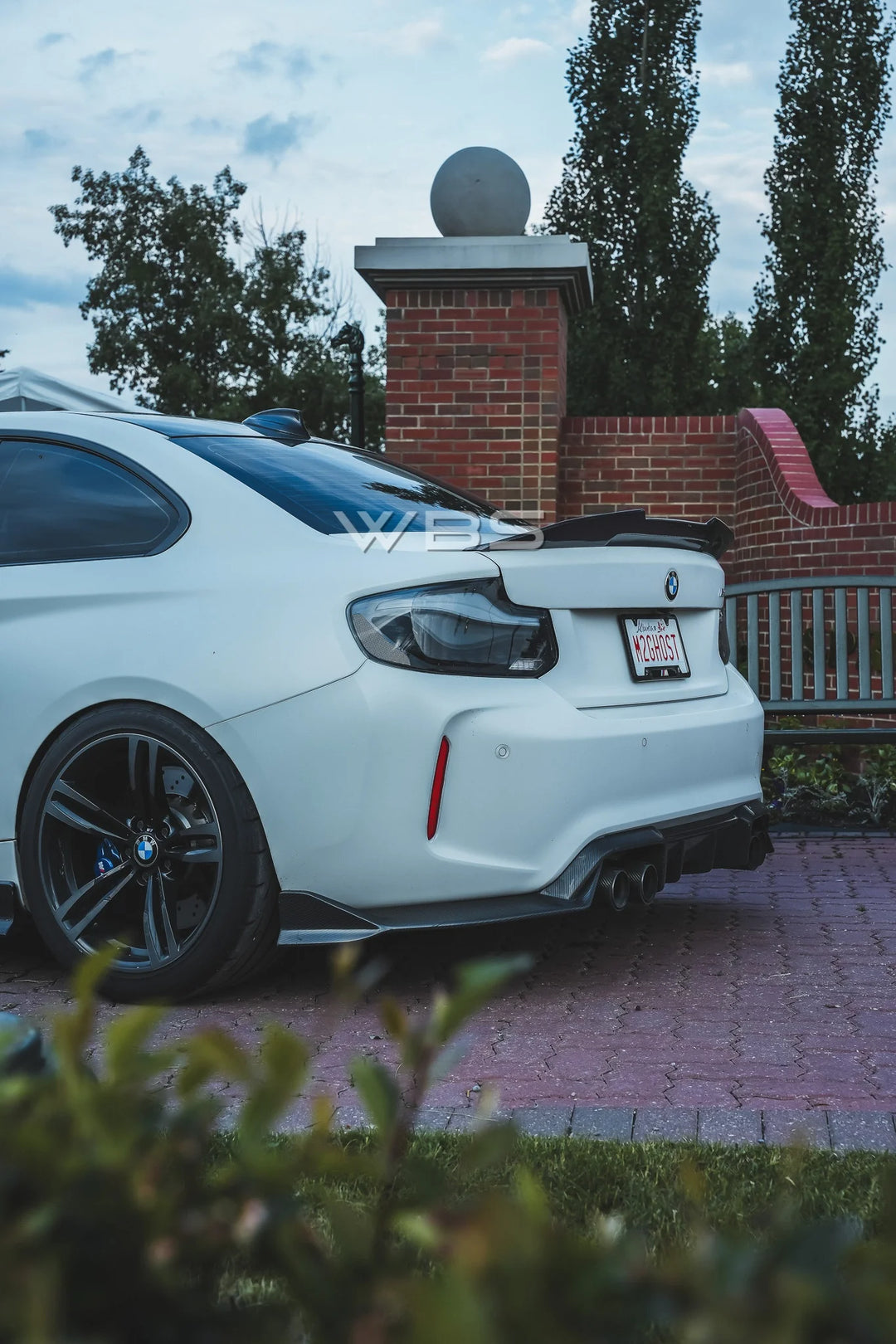 BMW F87 M2 GTX STYLE TRUNK SPOILER GENUINE CARBON FIBER