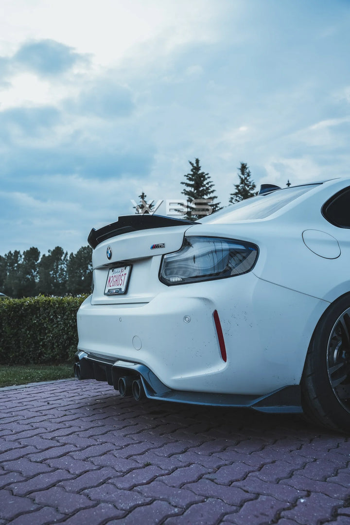 BMW F87 M2 GTX STYLE TRUNK SPOILER GENUINE CARBON FIBER