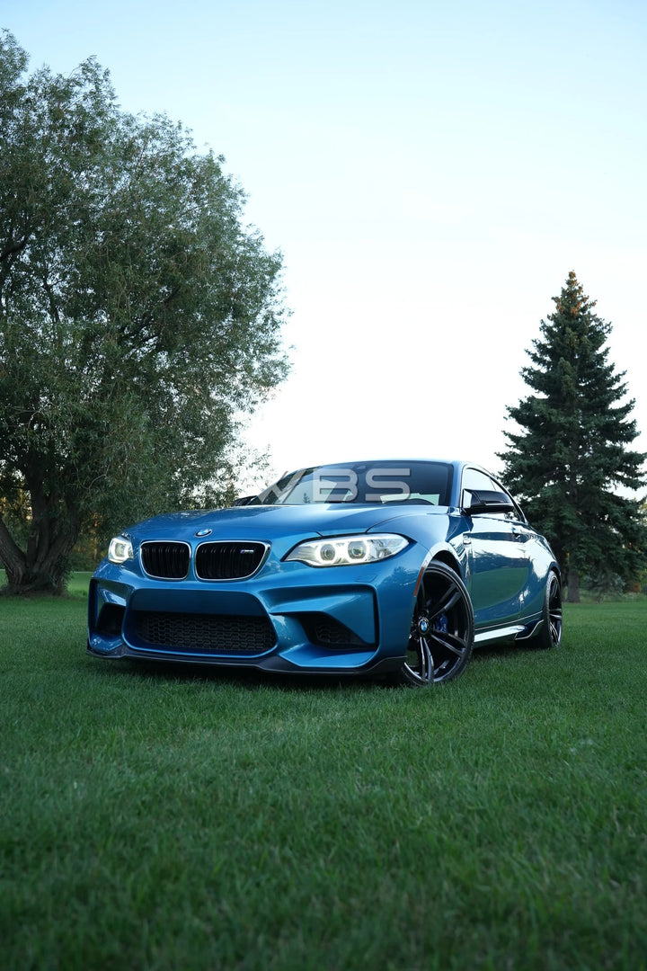 BMW F87 M2 M-PERFORMANCE SIDE SKIRT EXTENSIONS GENUINE CARBON FIBER