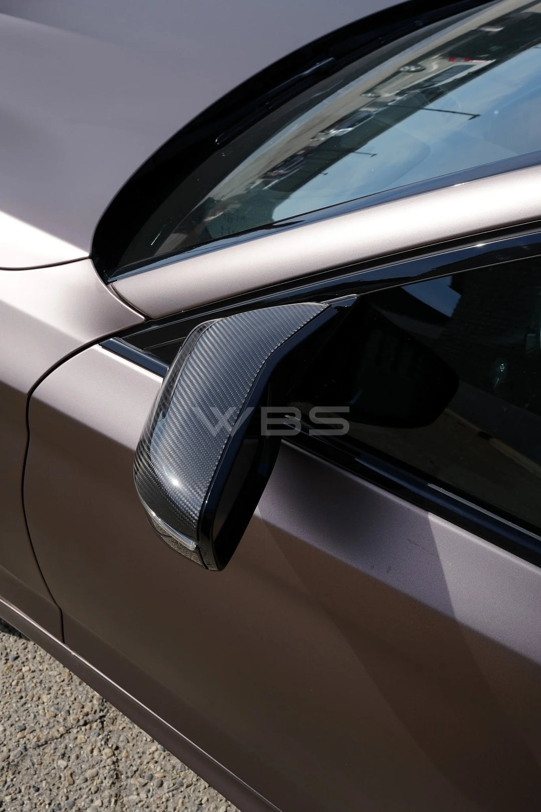 BMW F90 M5 M MIRROR CAPS GENUINE DRY CARBON FIBER