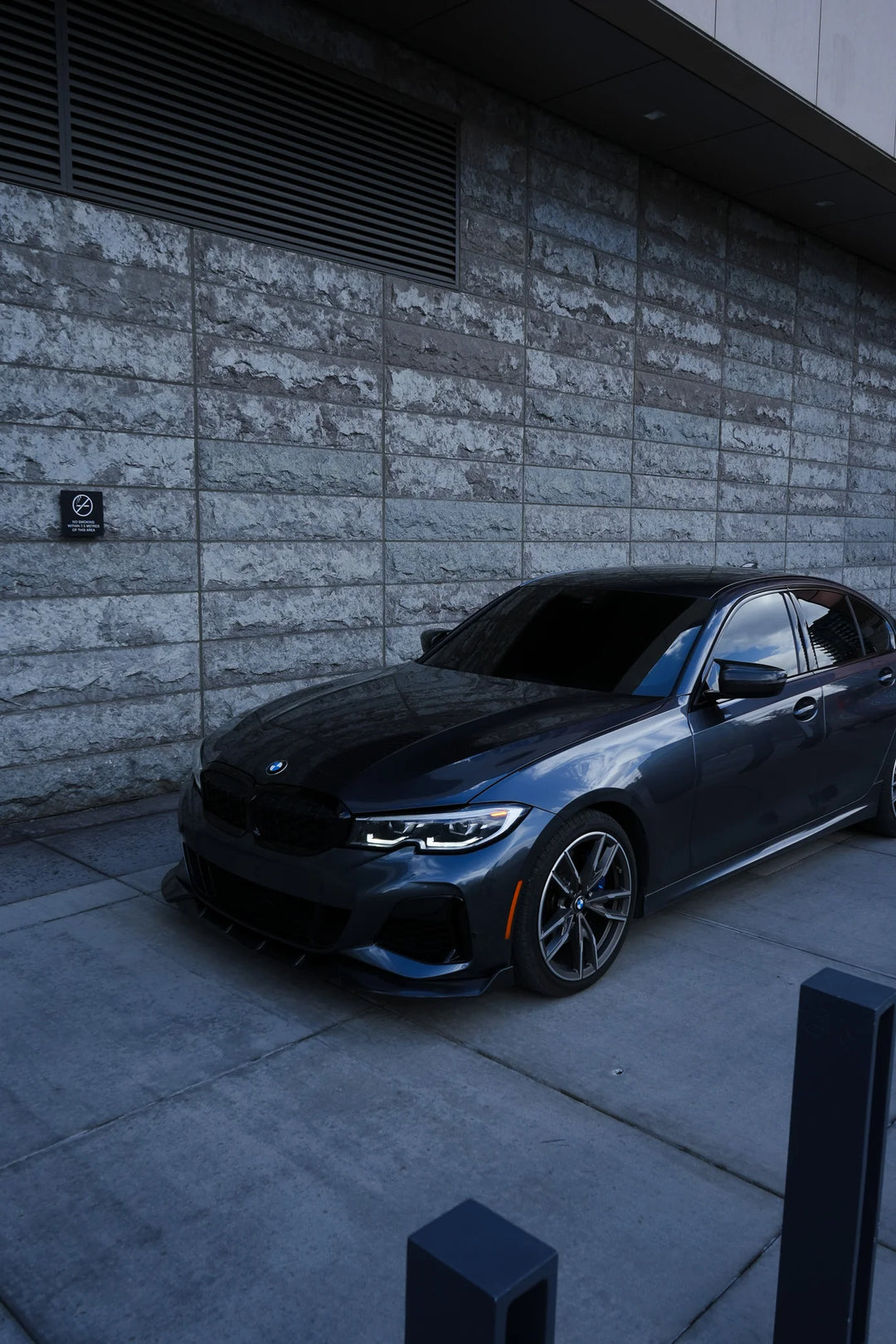BMW G20 3 SERIES GT STYLE FRONT LIP GENUINE CARBON FIBER