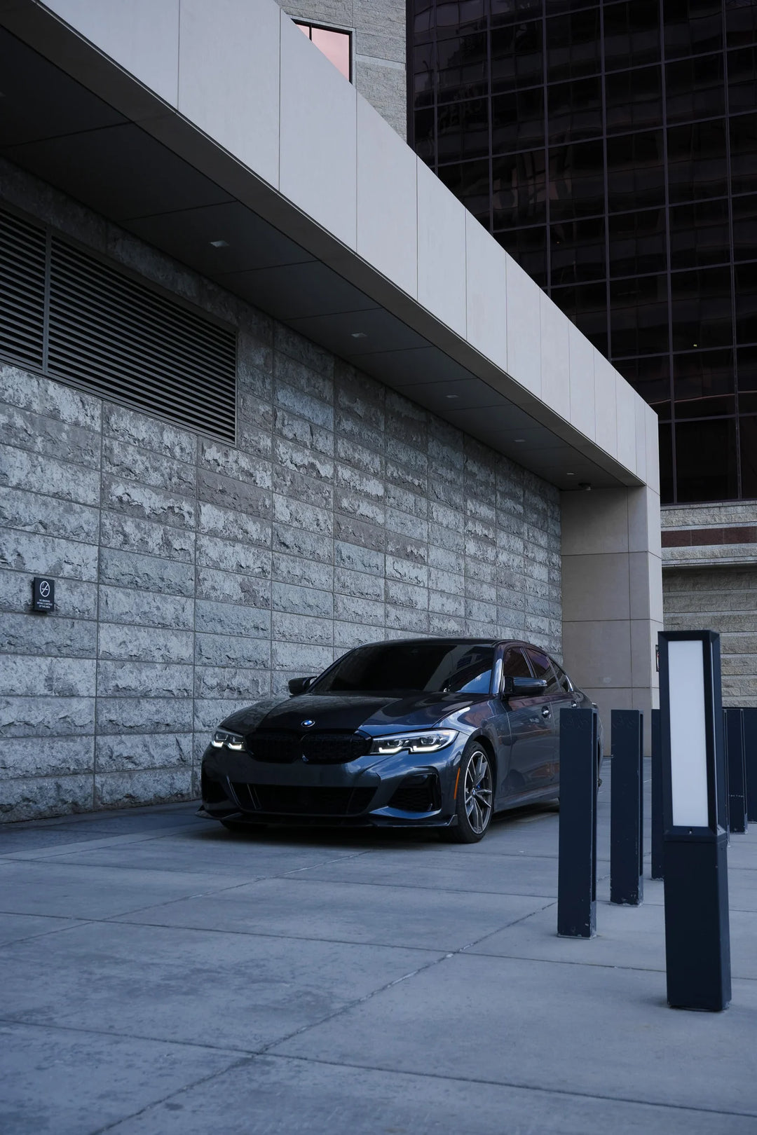 BMW G20 3 SERIES GT STYLE FRONT LIP GENUINE CARBON FIBER