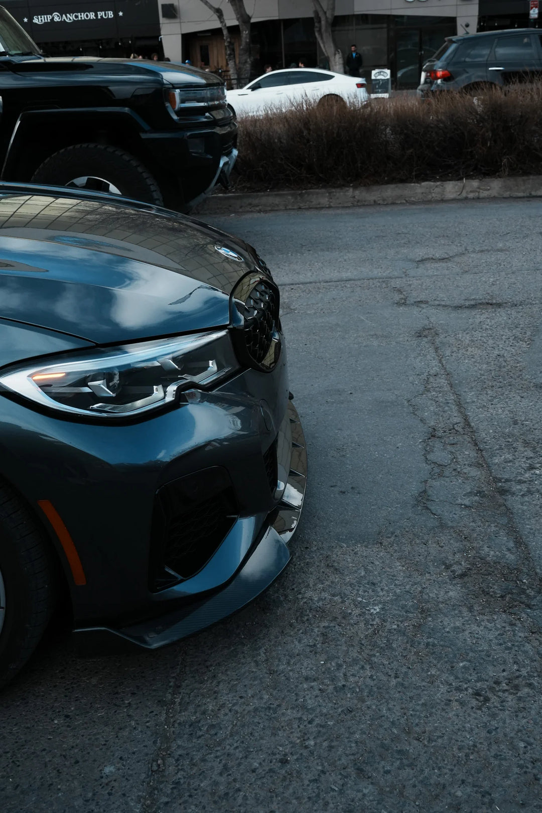 BMW G20 3 SERIES GT STYLE FRONT LIP GENUINE CARBON FIBER