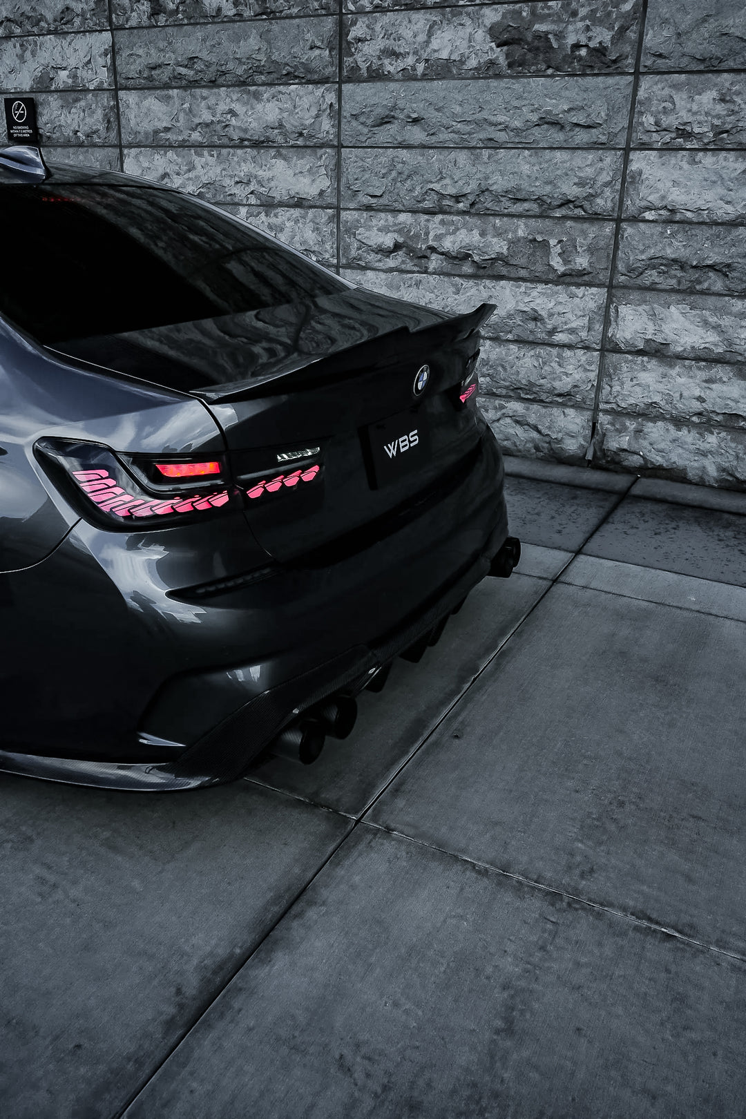 BMW G20 DIFFUSER LED F1-STYLE