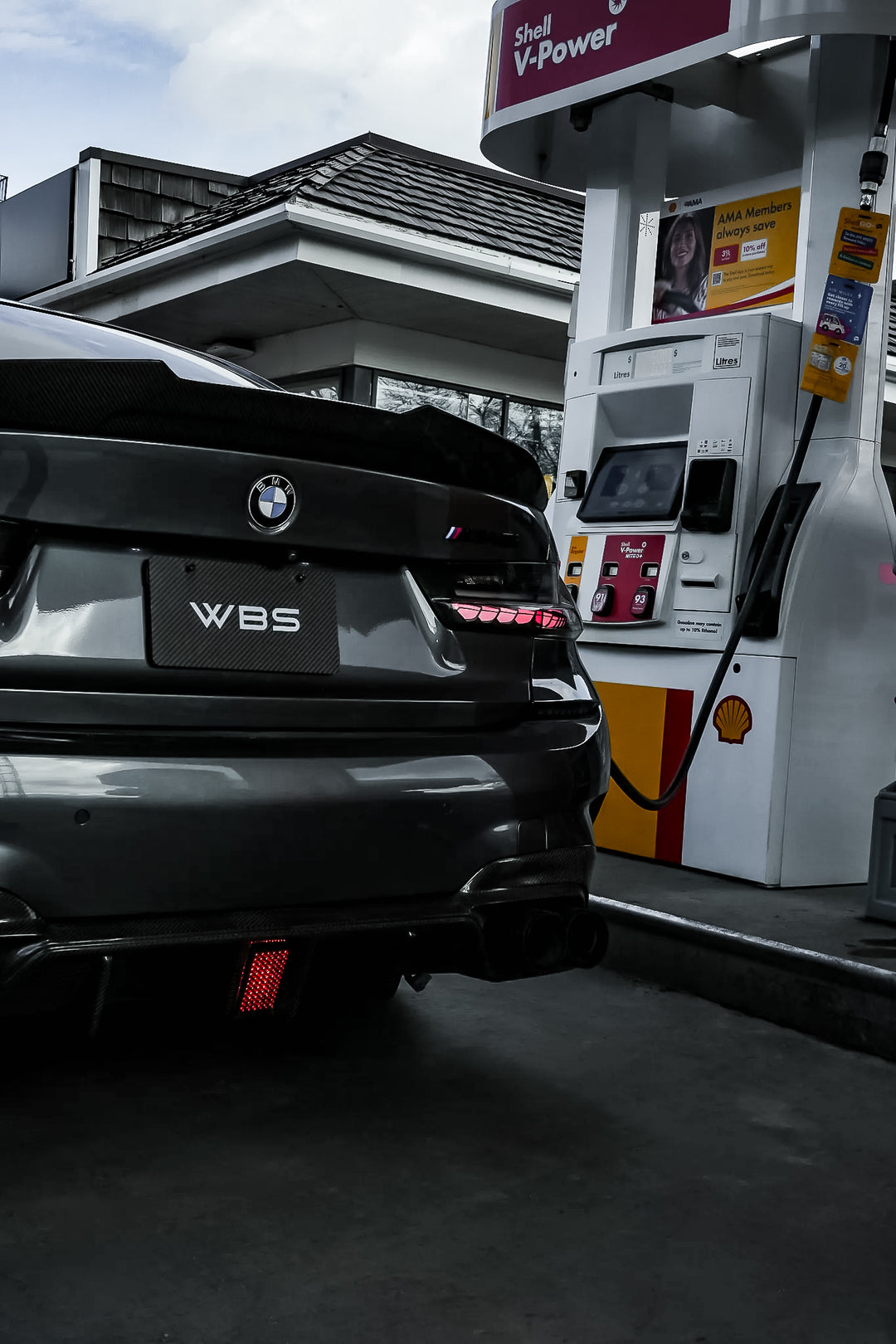 BMW G20 DIFFUSER LED F1-STYLE