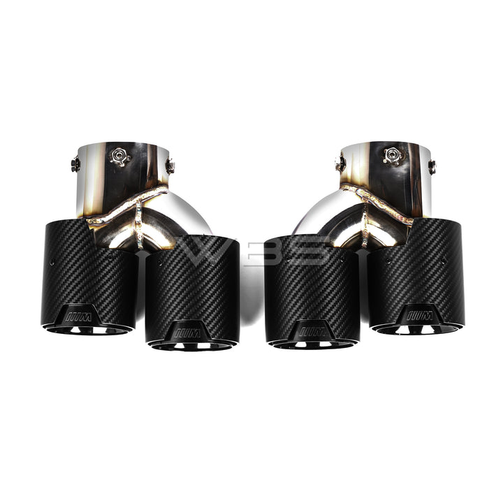 BMW G20 M340I EXHAUST TIPS SET DRY CARBON FIBER M DESIGN