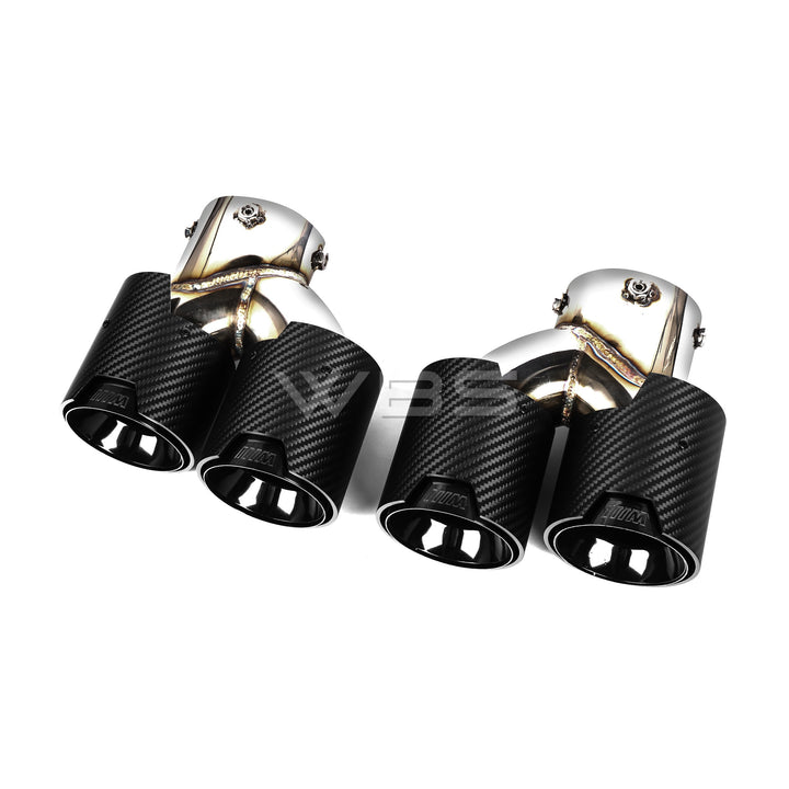 BMW G20 M340I EXHAUST TIPS SET DRY CARBON FIBER M DESIGN