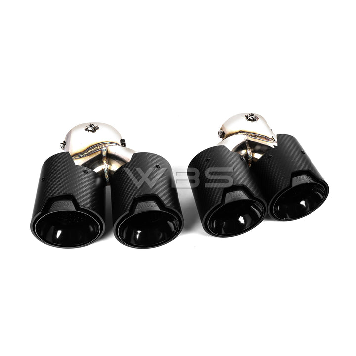 BMW G20 M340I EXHAUST TIPS SET DRY CARBON FIBER M DESIGN