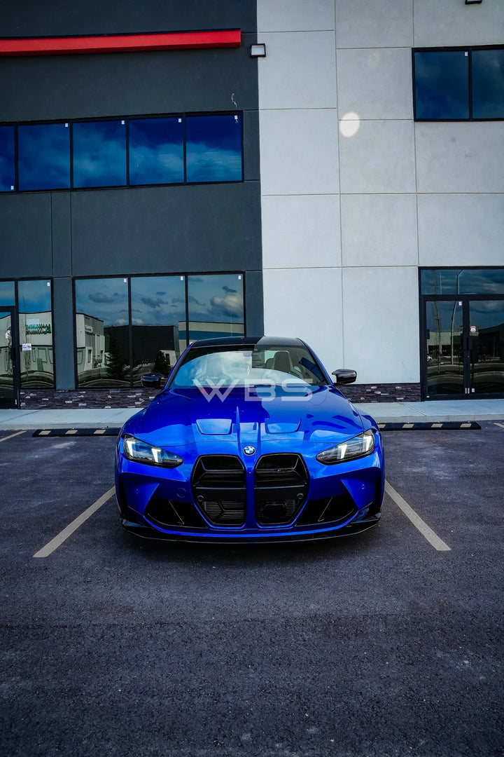 BMW G80 M3 | G82 G83 M4 FRONT LIP GTX STYLE GENUINE CARBON FIBER