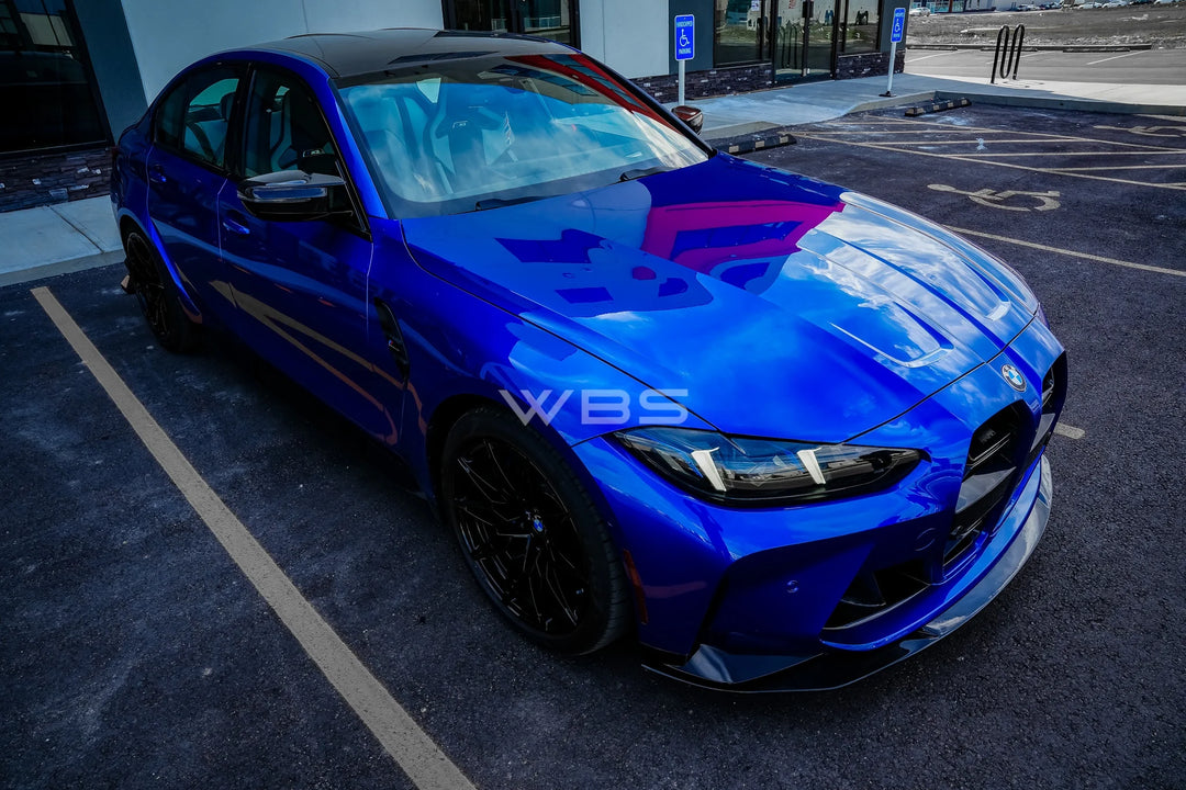 BMW G80 M3 | G82 G83 M4 FRONT LIP GTX STYLE GENUINE CARBON FIBER