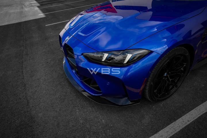BMW G80 M3 | G82 G83 M4 FRONT LIP GTX STYLE GENUINE CARBON FIBER