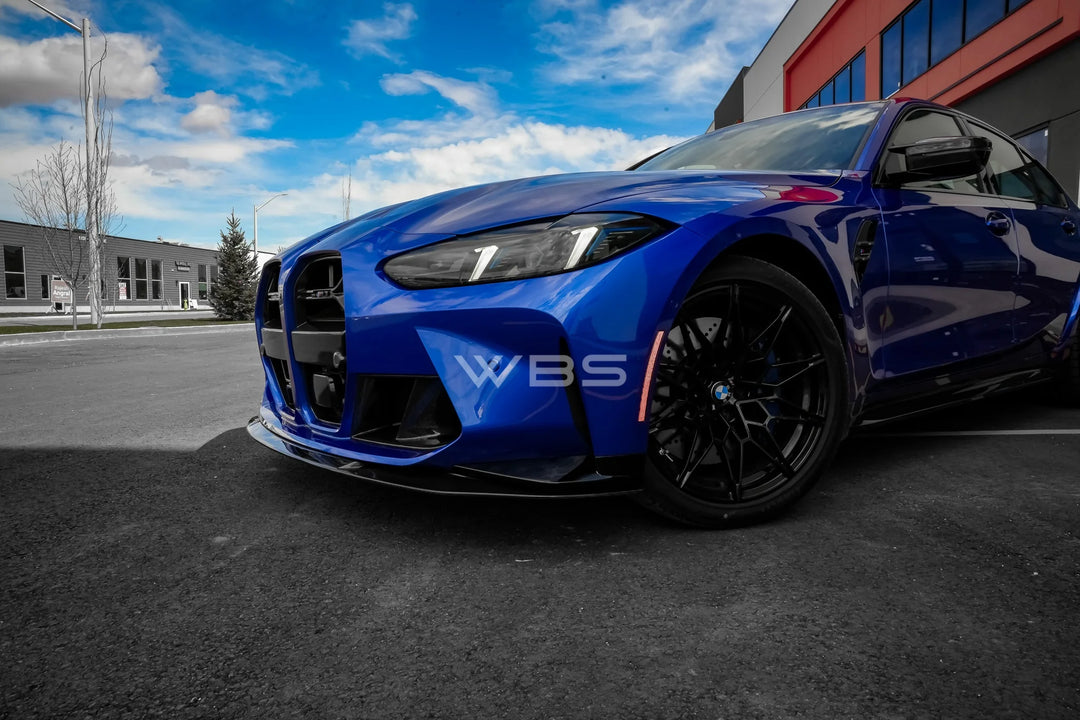 BMW G80 M3 | G82 G83 M4 FRONT LIP GTX STYLE GENUINE CARBON FIBER