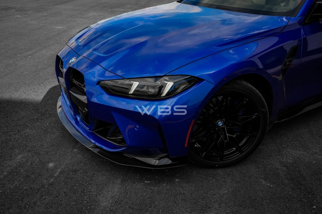 BMW G80 M3 | G82 G83 M4 FRONT LIP GTX STYLE GENUINE CARBON FIBER