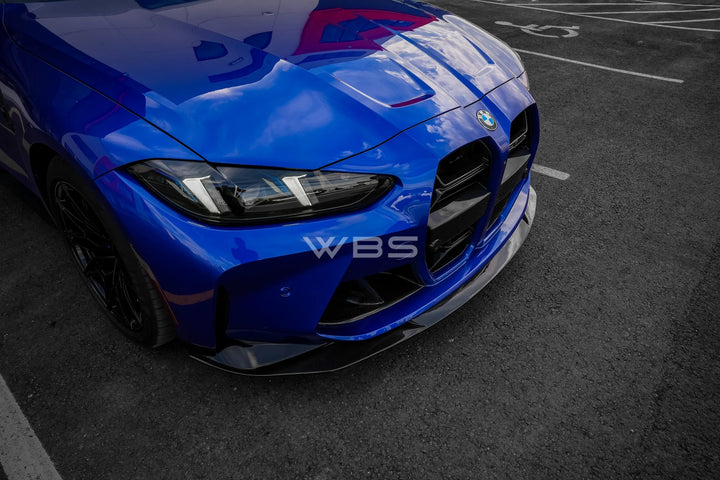 BMW G80 M3 | G82 G83 M4 FRONT LIP GTX STYLE GENUINE CARBON FIBER