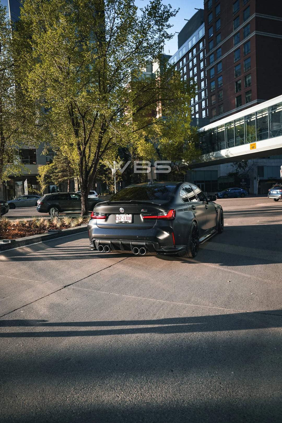 BMW G80 M3 GTX V1 TRUNK SPOILER GENUINE CARBON FIBER