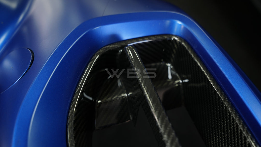 BMW G87 M2 CSL/ MP STYLES FRONT GRILLE GENUINE PURE CARBON FIBER
