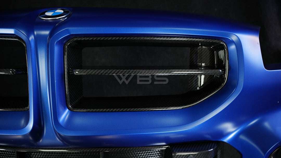 BMW G87 M2 CSL/ MP STYLES FRONT GRILLE GENUINE PURE CARBON FIBER