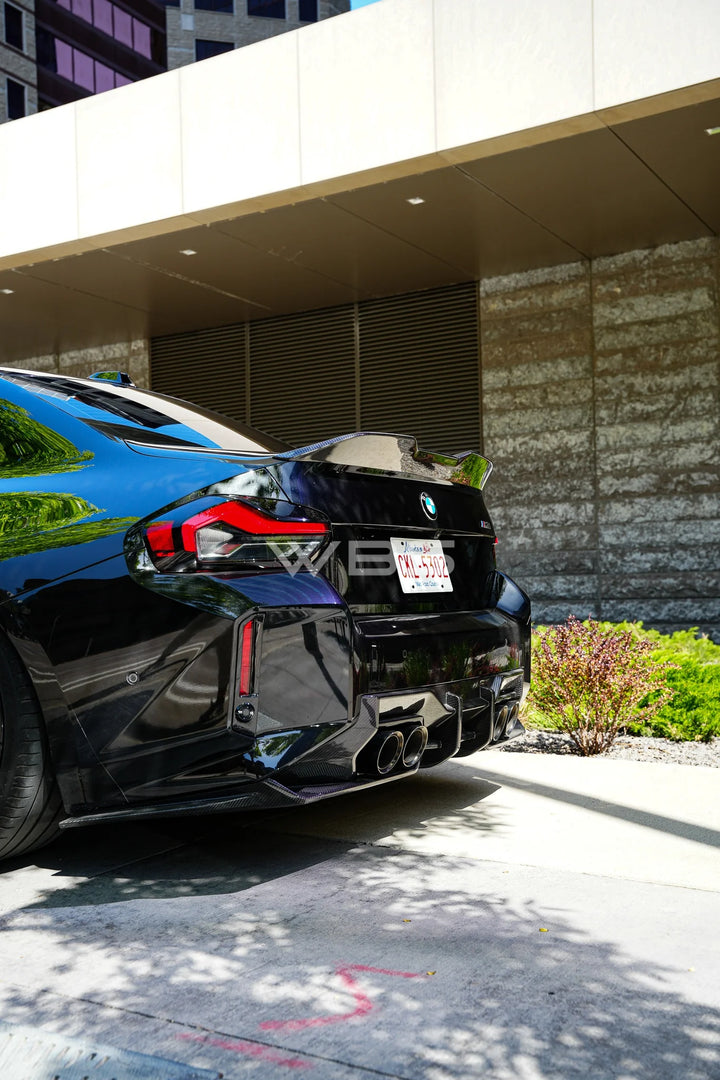 BMW G87 M2 DTM DIFFUSER GENUINE CARBON FIBER