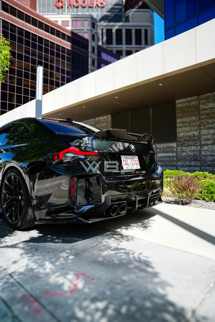 BMW G87 M2 DTM DIFFUSER GENUINE CARBON FIBER