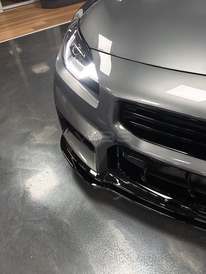 BMW G87 M2 GLOSS BLACK FRONT LIP V1.5 DESIGN