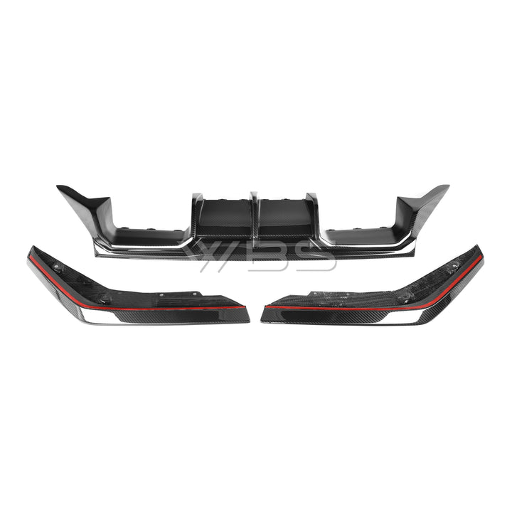 BMW G87 M2 GTX STYLE DIFFUSER GENUINE CARBON FIBER