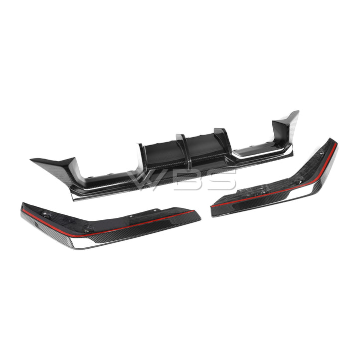 BMW G87 M2 GTX STYLE DIFFUSER GENUINE CARBON FIBER