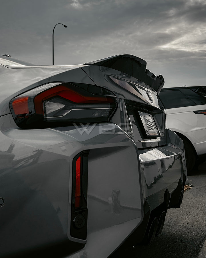 BMW G87 M2 M-PERFORMANCE STYLE TRUNK SPOILER GENUINE CARBON FIBER