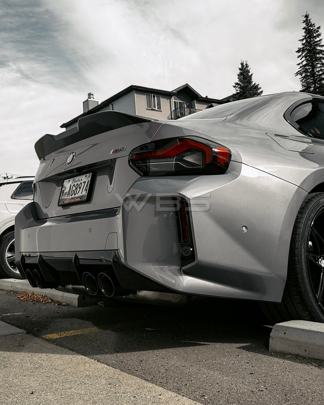 BMW G87 M2 M-PERFORMANCE STYLE TRUNK SPOILER GENUINE CARBON FIBER