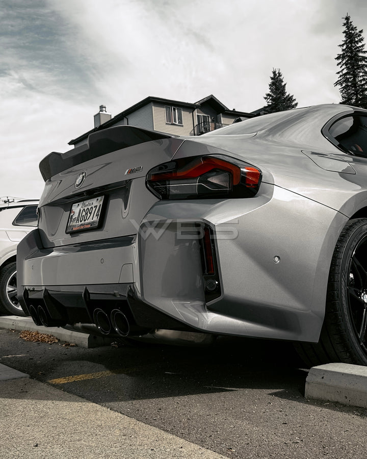 BMW G87 M2 M-PERFORMANCE STYLE TRUNK SPOILER GENUINE CARBON FIBER