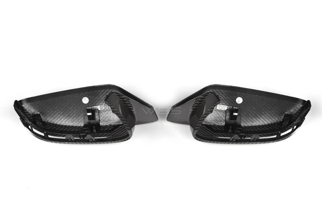 BMW M2 G87 M STYLE MIRROR CAPS GENUINE DRY CARBON FIBER