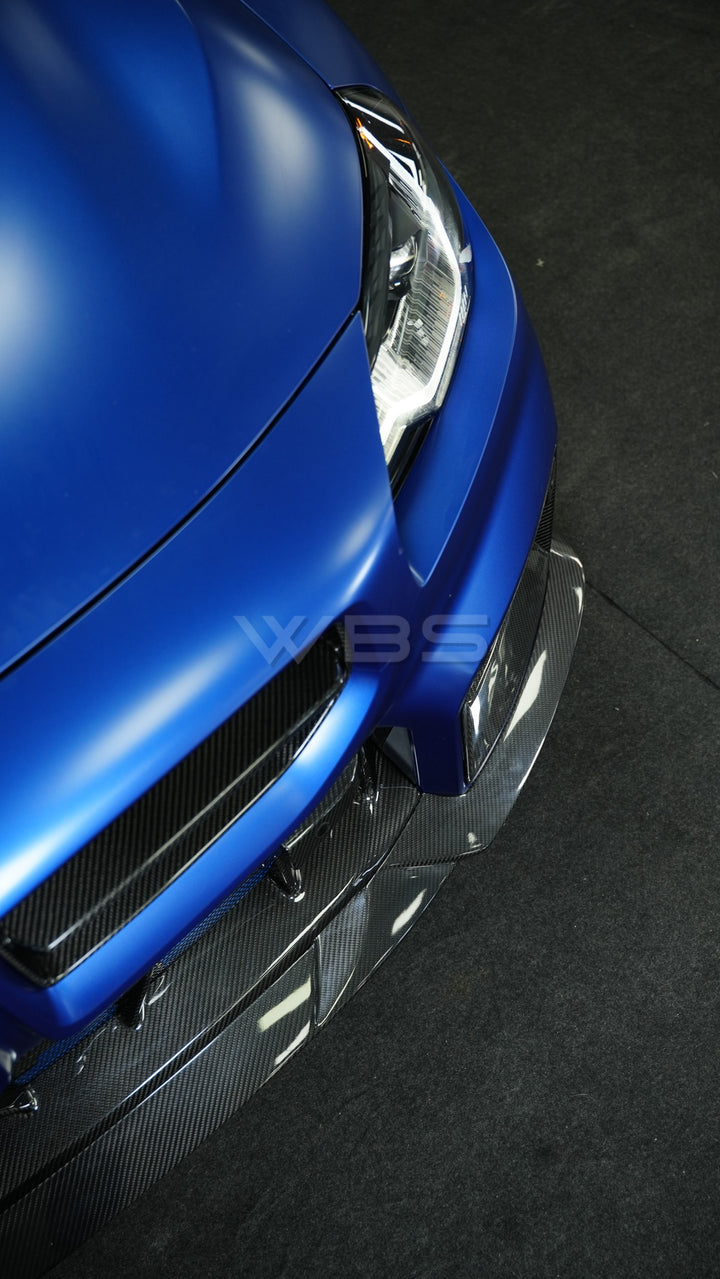 BMW G87 M2 OEM-STYLE FRONT CENTER BUMPER TRIM GENUINE PURE CARBON FIBER