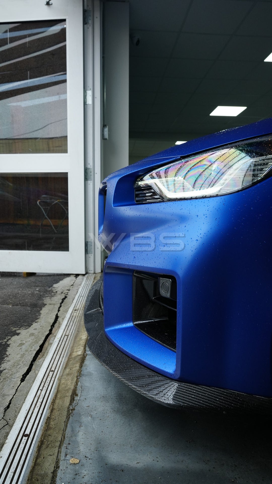 BMW G87 M2 V1 STYLE FRONT LIP GENUINE DRY CARBON FIBER