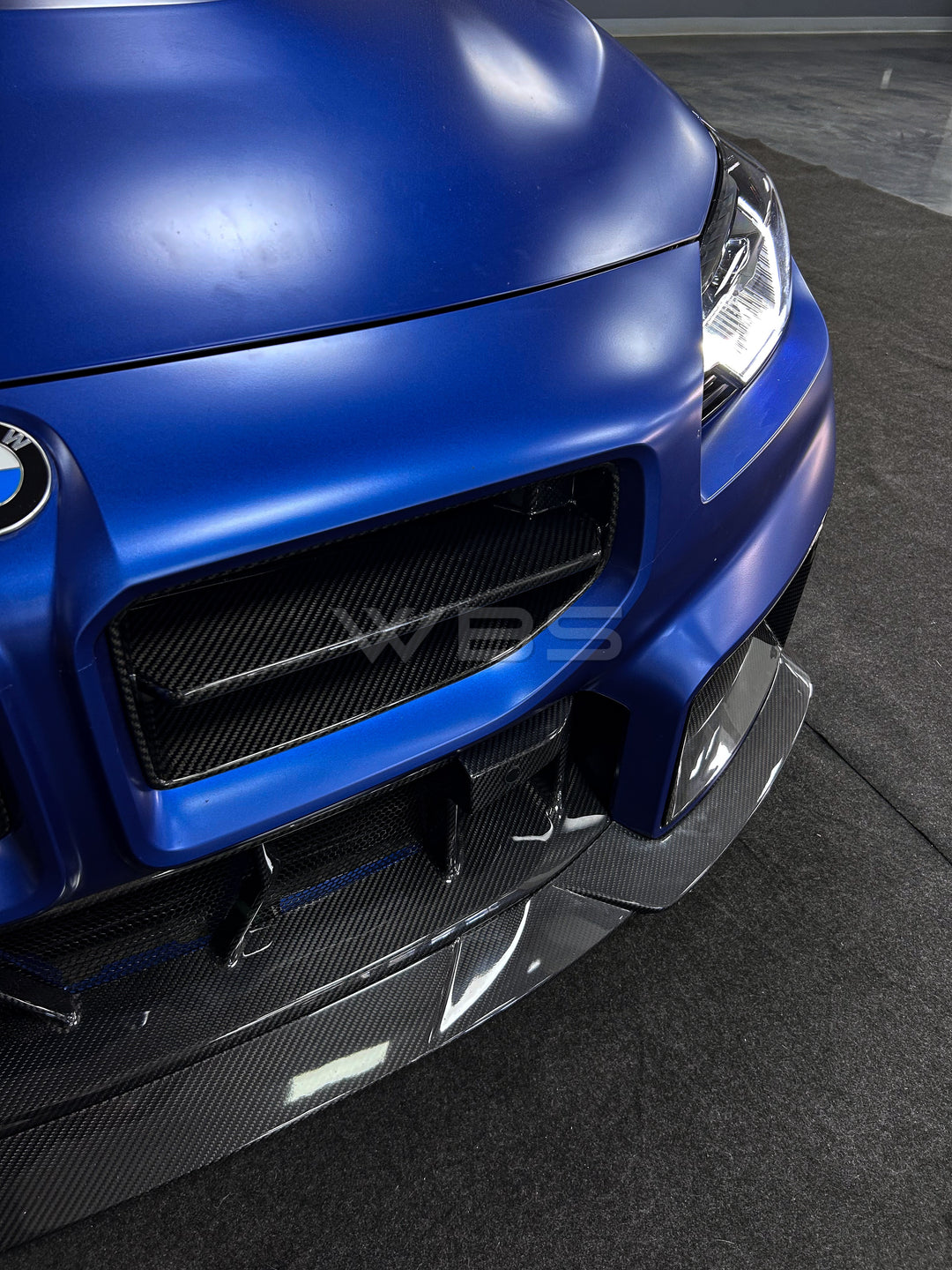 BMW G87 M2 V1 STYLE FRONT LIP GENUINE DRY CARBON FIBER