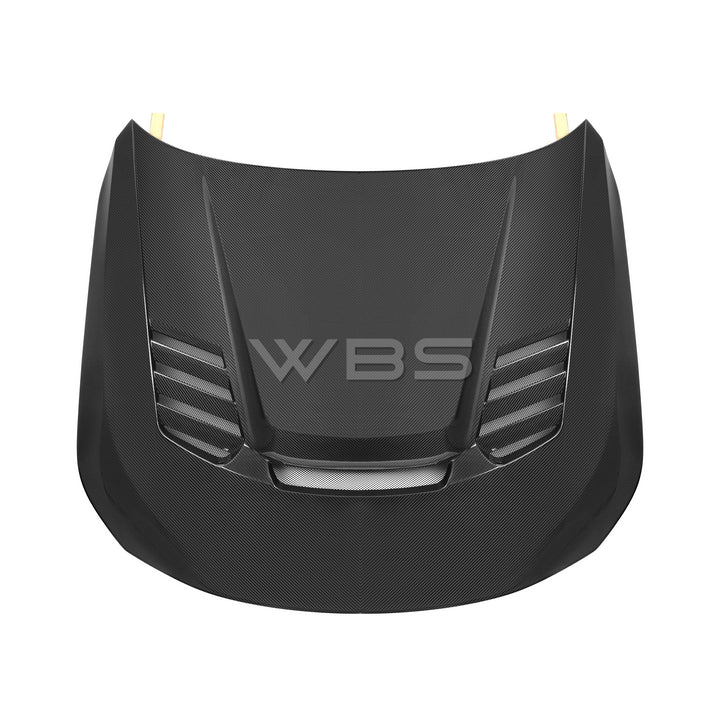BMW G87 M2 VENTED V4 STYLE HOOD GENUINE CARBON FIBER