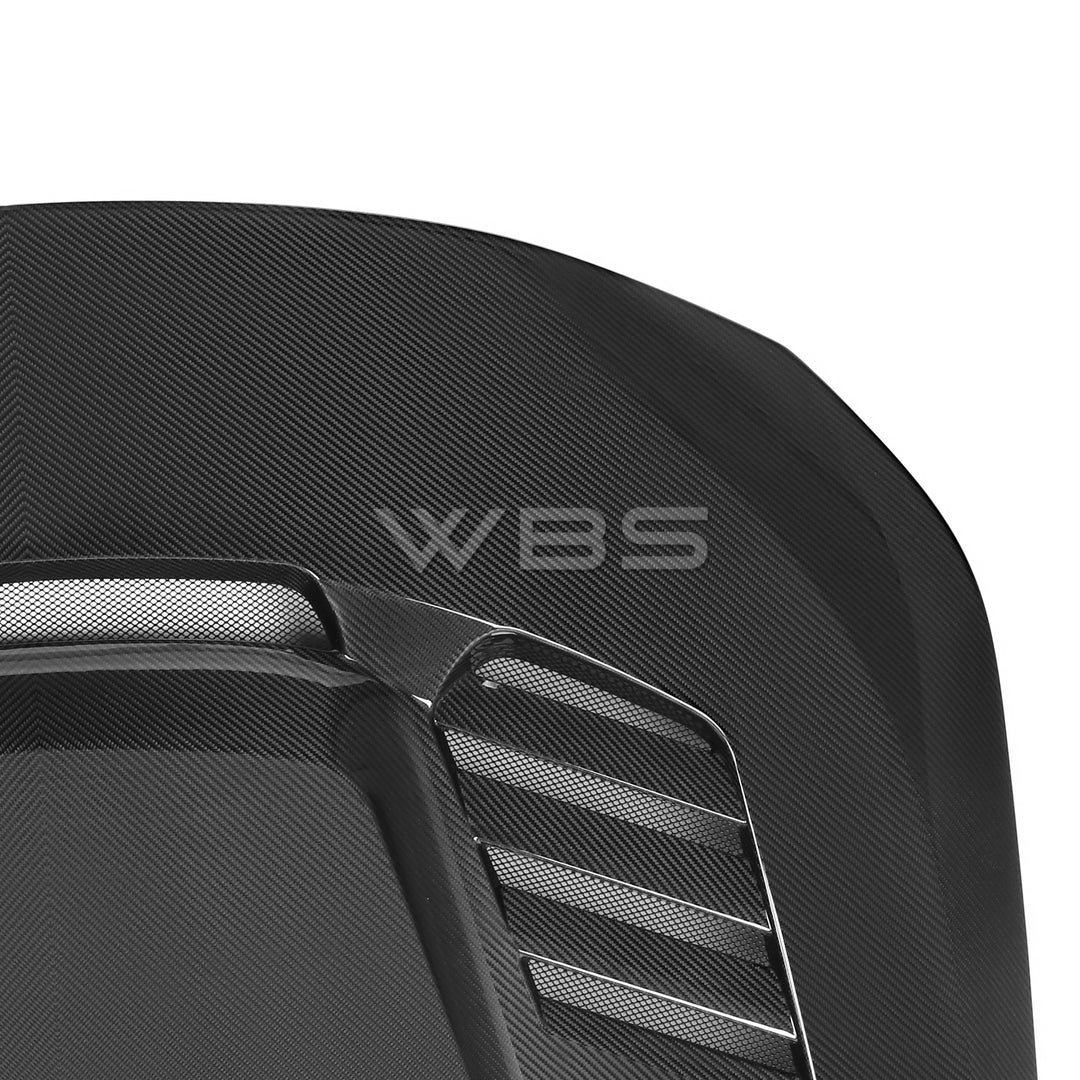 BMW G87 M2 VENTED V4 STYLE HOOD GENUINE CARBON FIBER