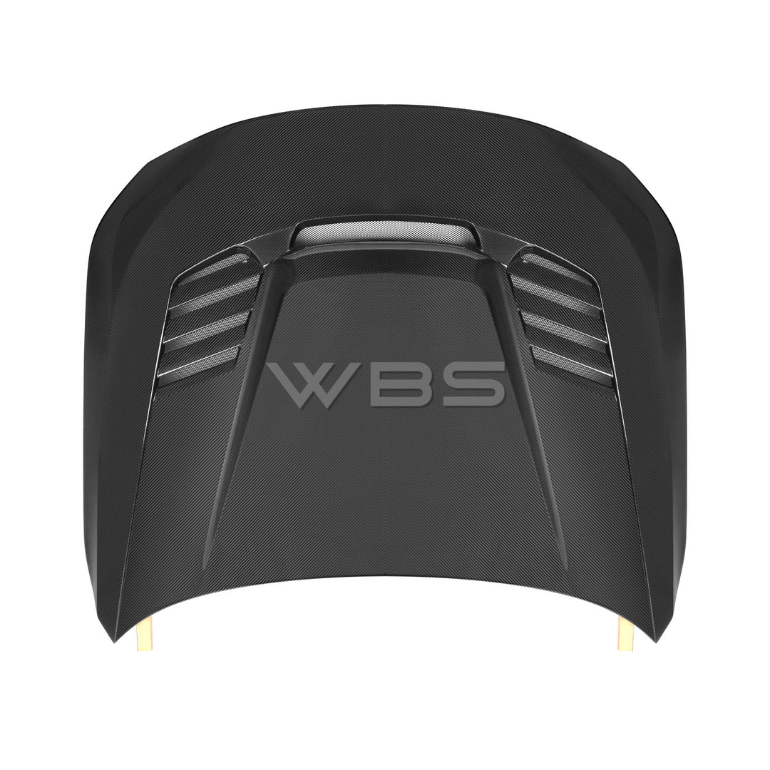 BMW G87 M2 VENTED V4 STYLE HOOD GENUINE CARBON FIBER
