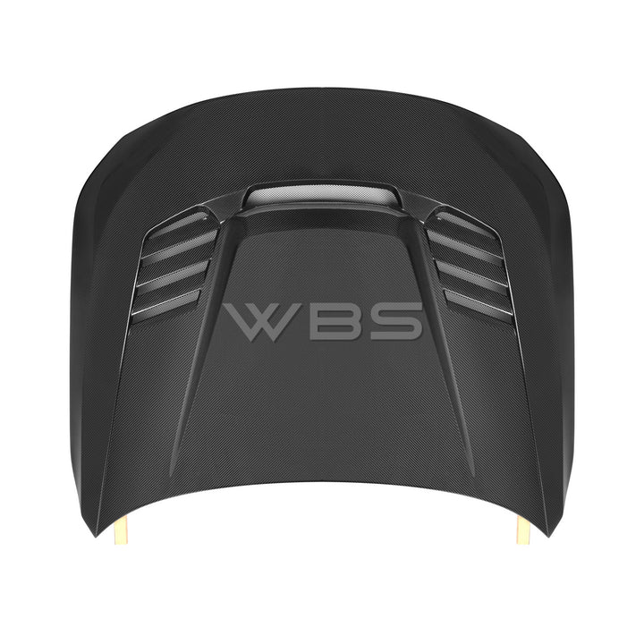 BMW G87 M2 VENTED V4 STYLE HOOD GENUINE CARBON FIBER