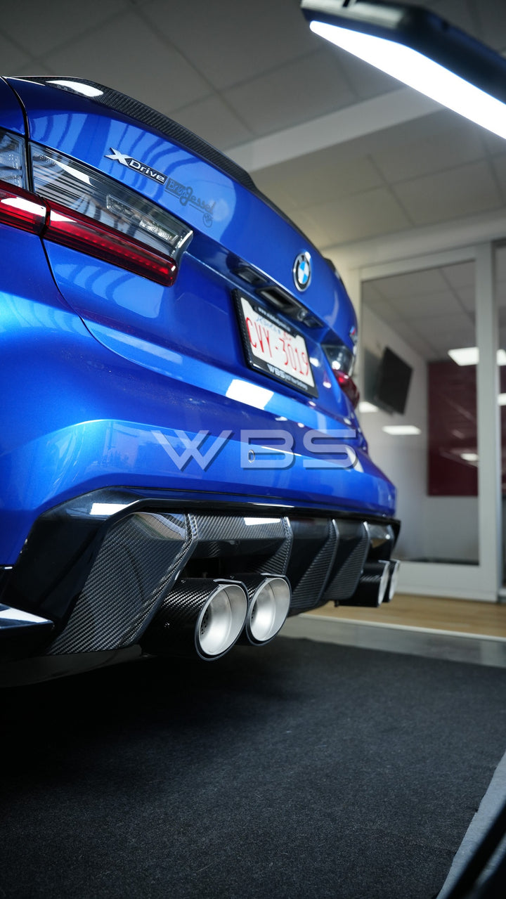 BMW G8X M-PERFORMANCE EXHAUST TIPS CARBON FIBER