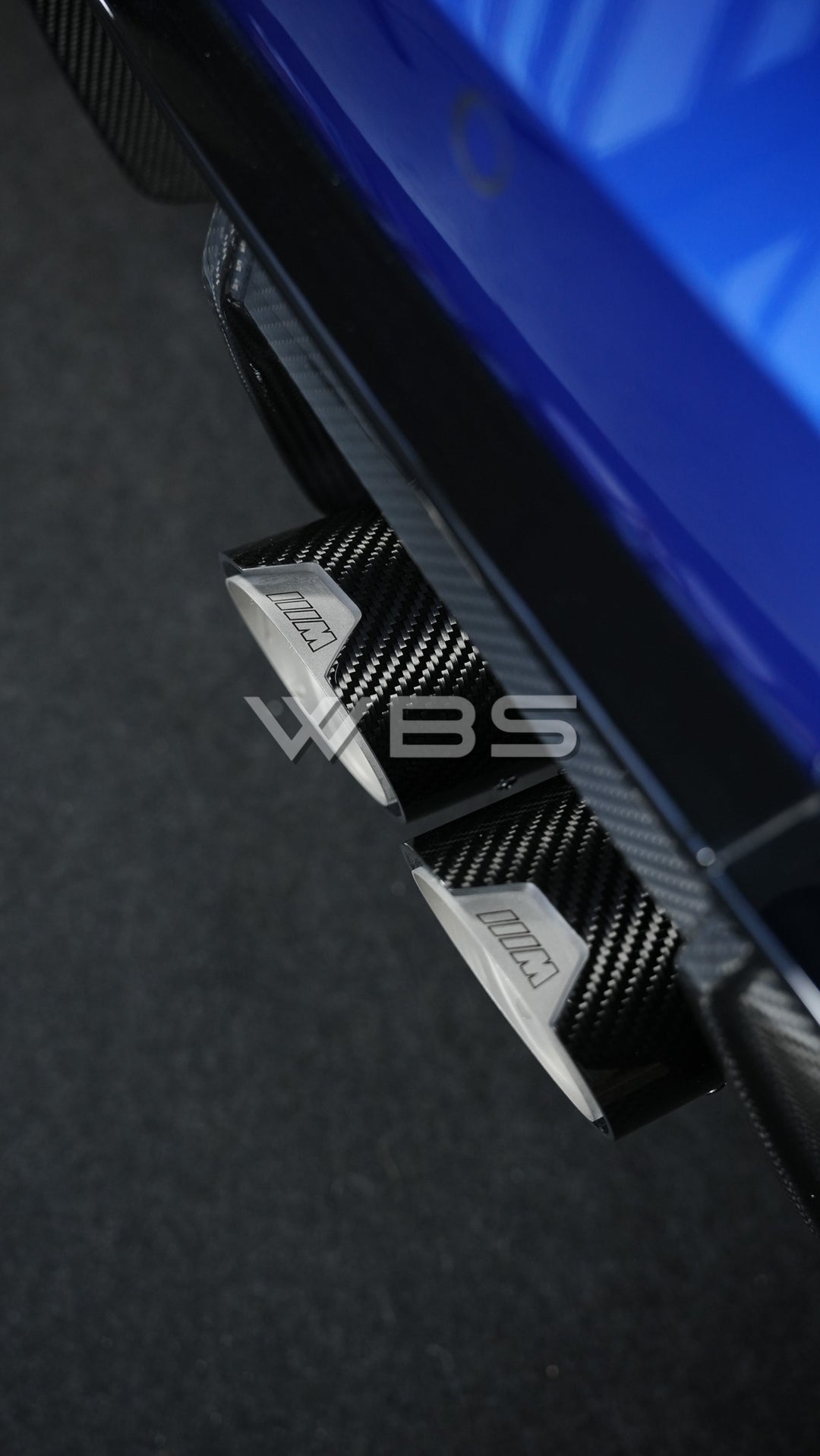 BMW G8X M-PERFORMANCE EXHAUST TIPS CARBON FIBER