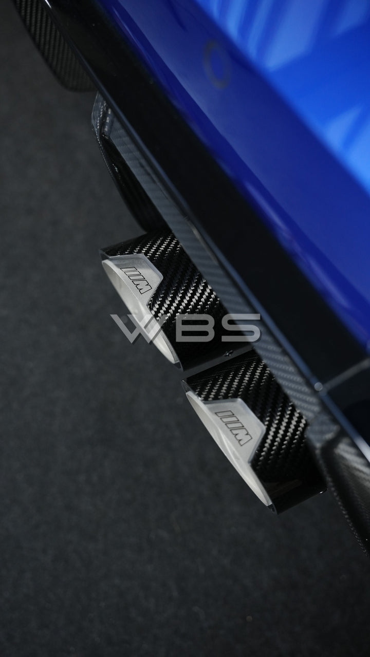 BMW G8X M-PERFORMANCE EXHAUST TIPS CARBON FIBER