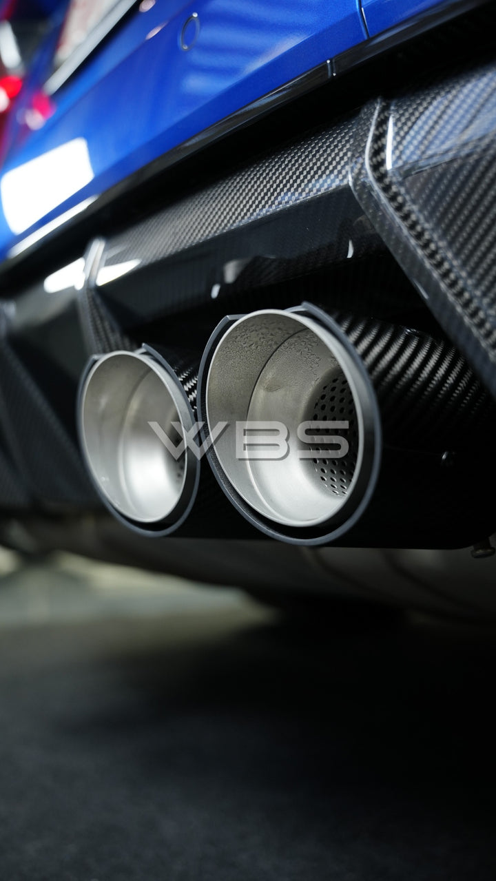 BMW G8X M-PERFORMANCE EXHAUST TIPS CARBON FIBER