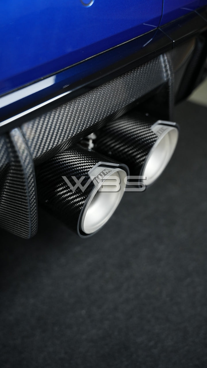 BMW G8X M-PERFORMANCE EXHAUST TIPS CARBON FIBER