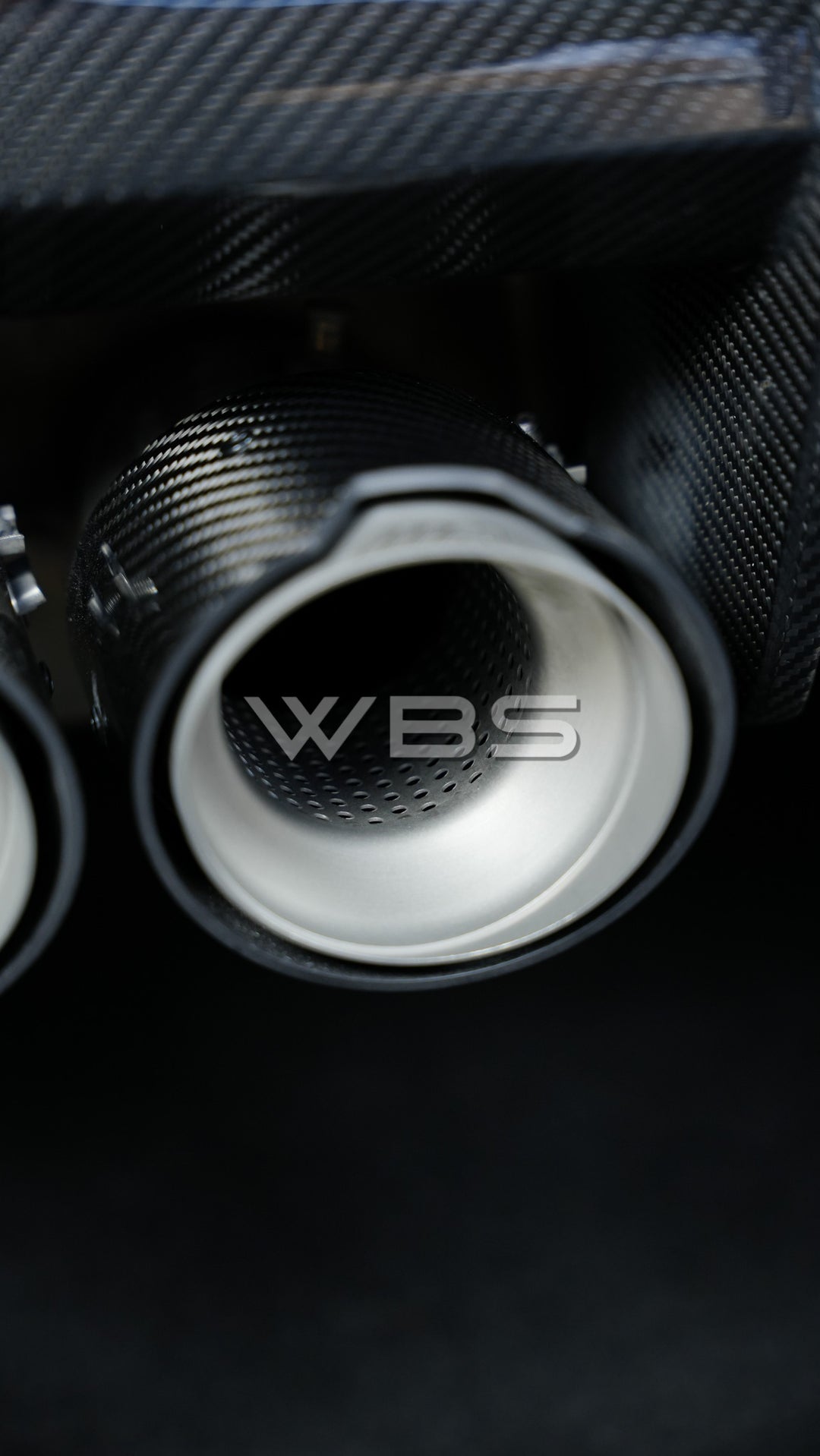 BMW G8X M-PERFORMANCE EXHAUST TIPS CARBON FIBER